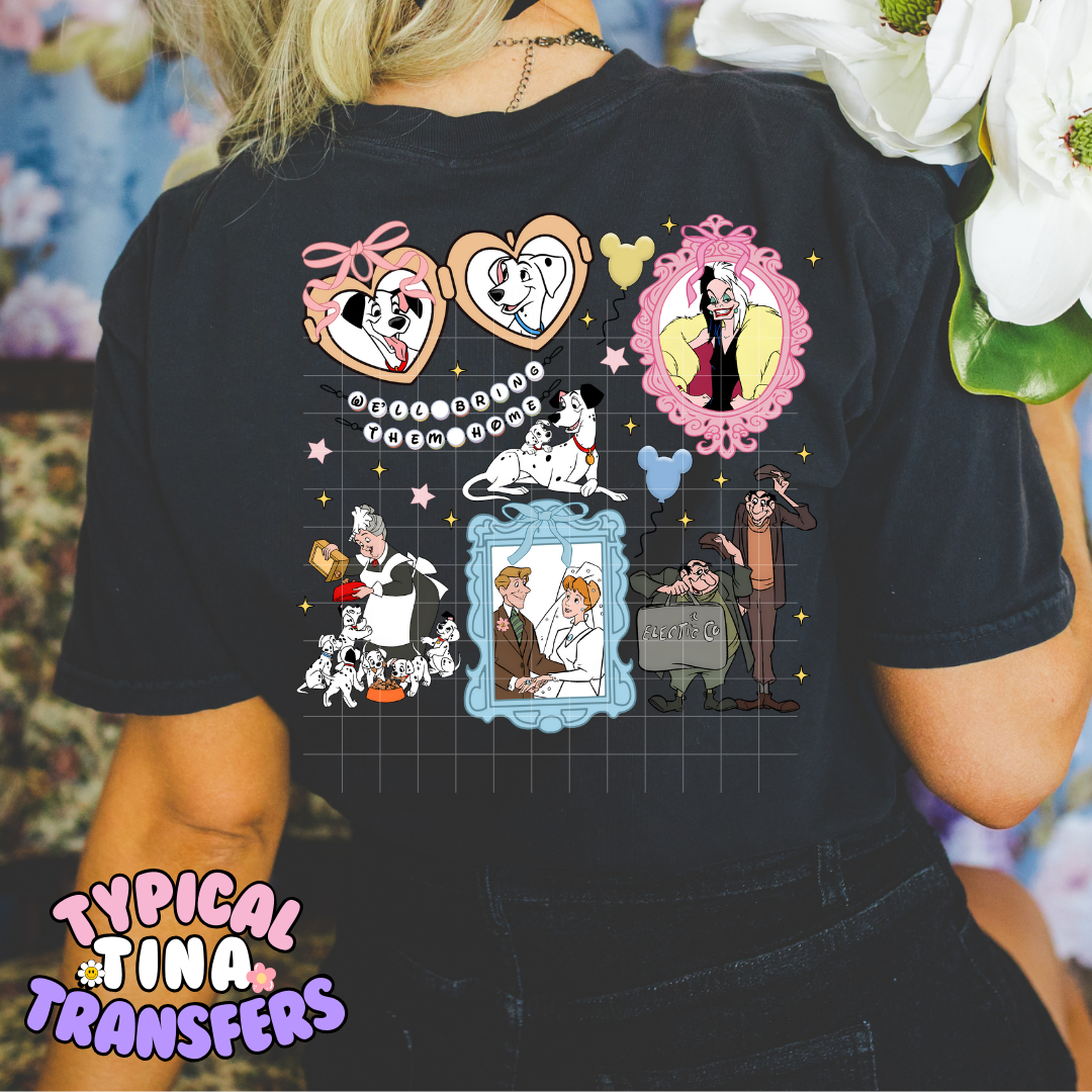 dalmation bracelet | DTF Screen Print | POD