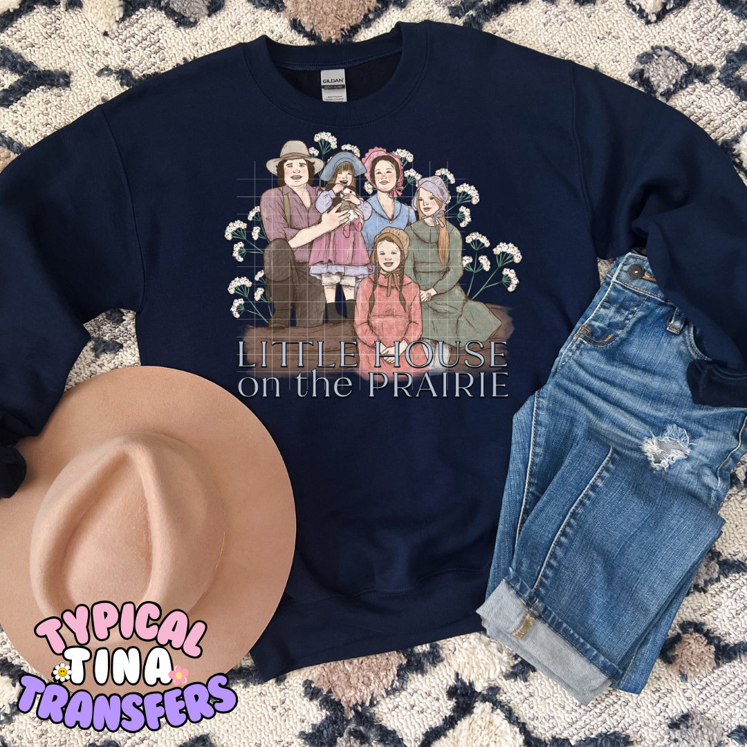 House on Prairie | DTF Screen Print | POD