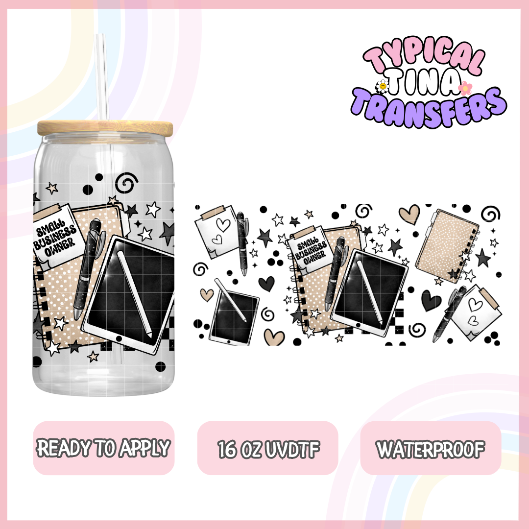 UVDTF #5456 | 16oz UVDTF Wrap | POD