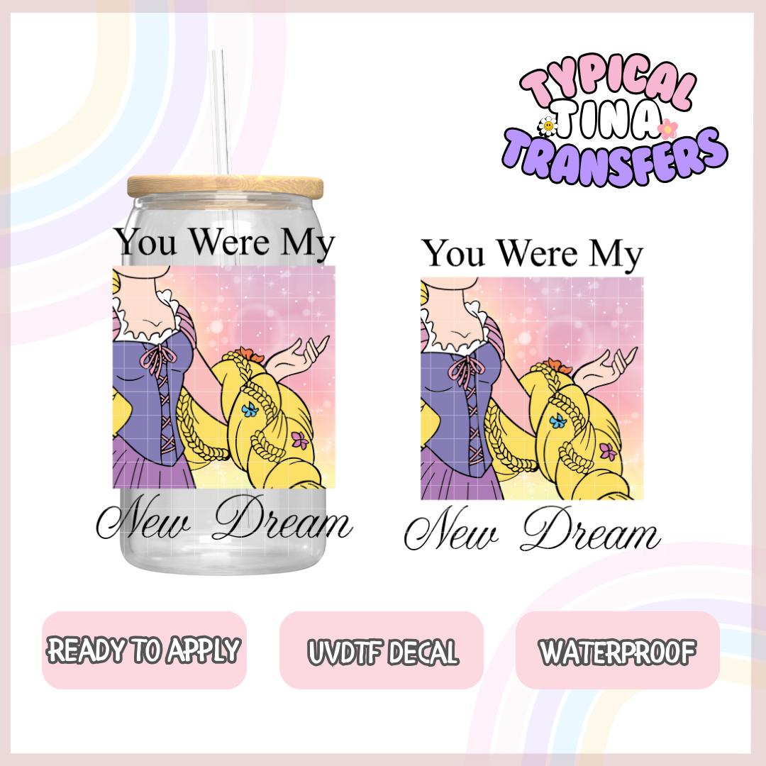 UVDTF Decal | 3"-4" decals | POD - choose princess decal