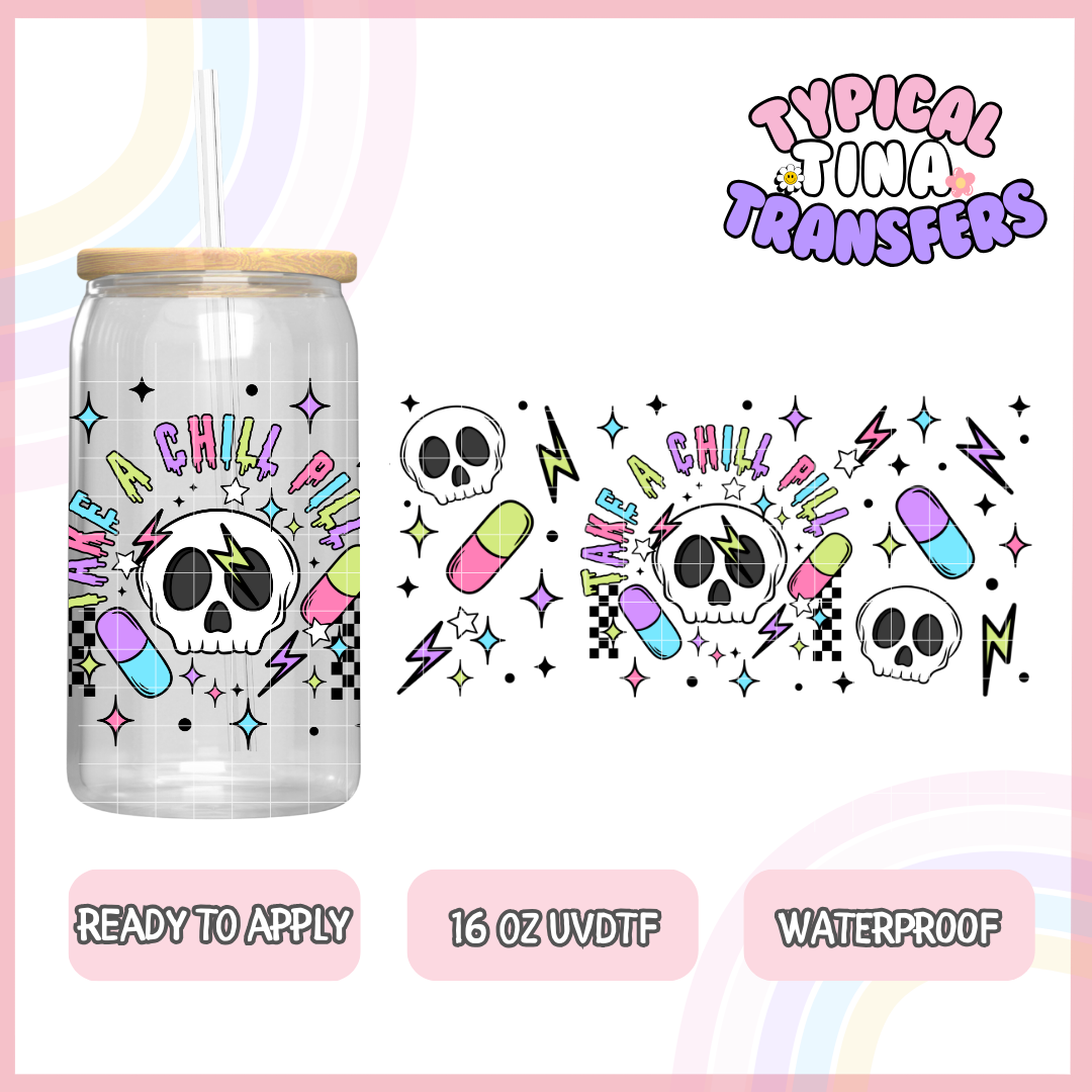 UVDTF #5688 | 16oz UVDTF Wrap | POD