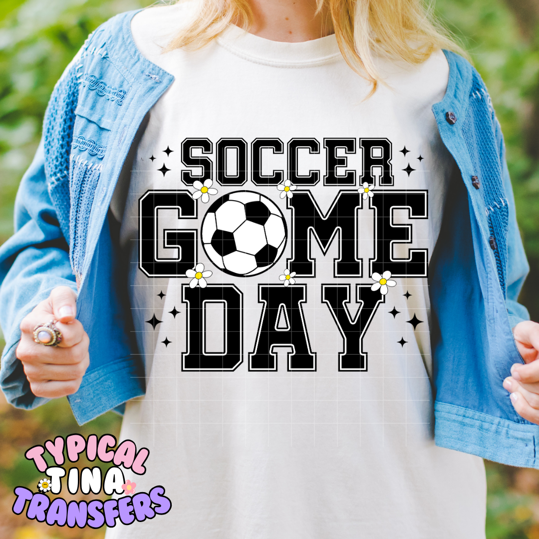 Soccer Game Day | DTF Screen Print | POD