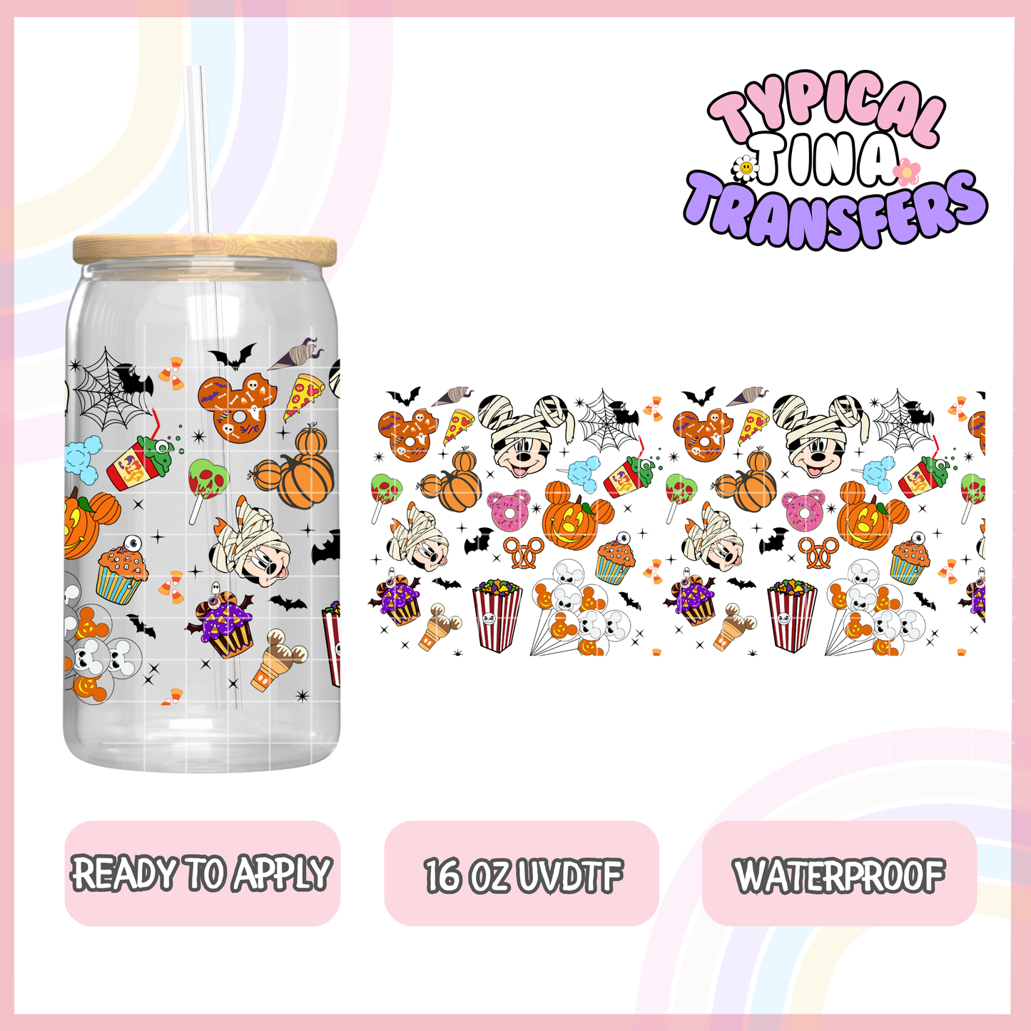 UVDTF #570 | 16oz UVDTF Wrap | POD