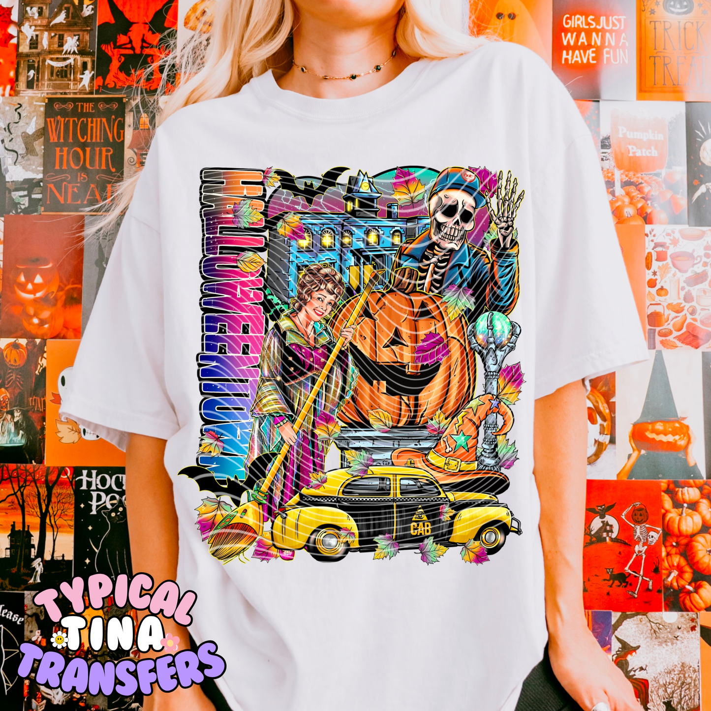 Town of Halloween | DTF Transfer | 15" Adult