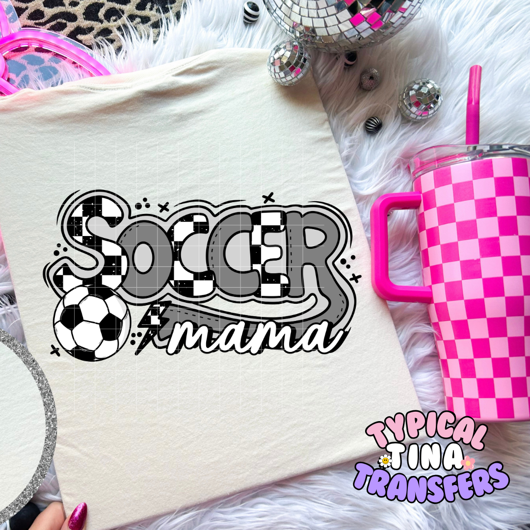 Soccer Mama | DTF Transfer | 12" Adult