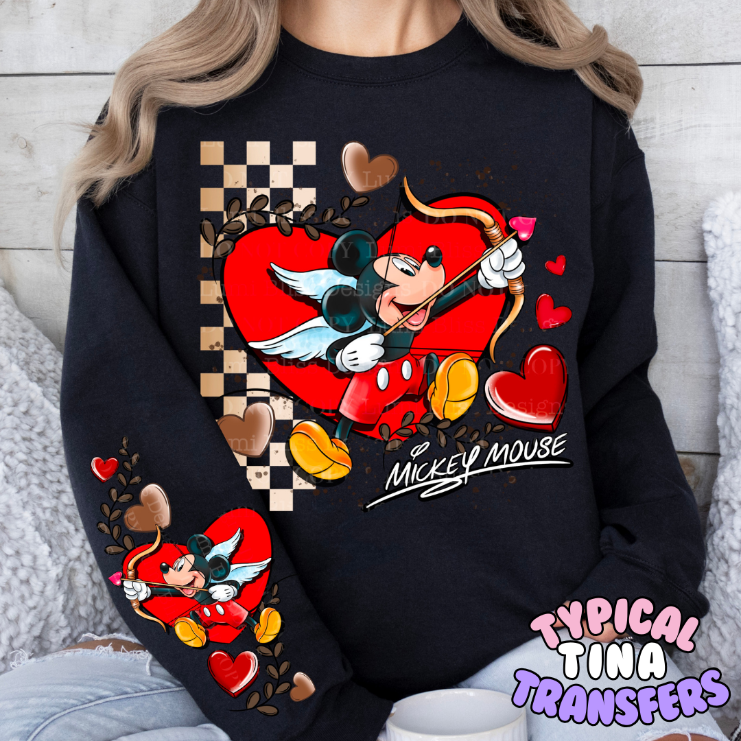 MMouse as Cupid | DTF Transfers | POD