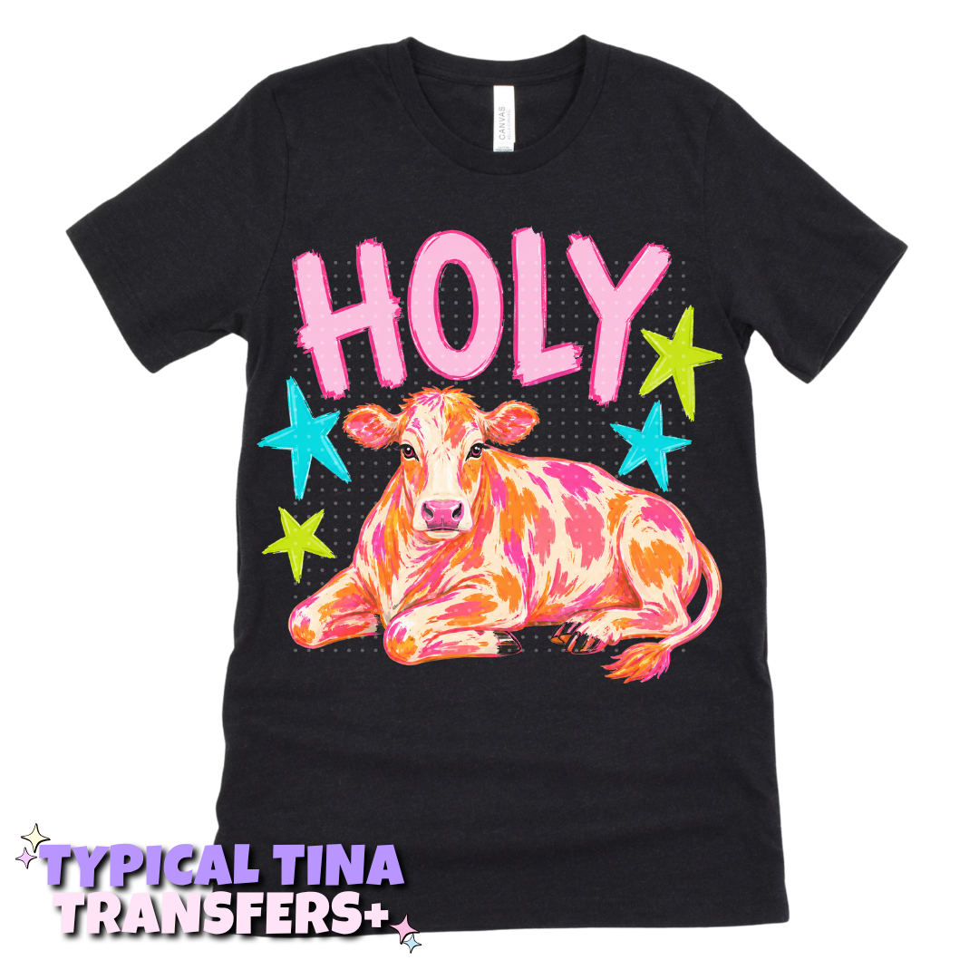 Holy Cow | DTF Transfers | POD