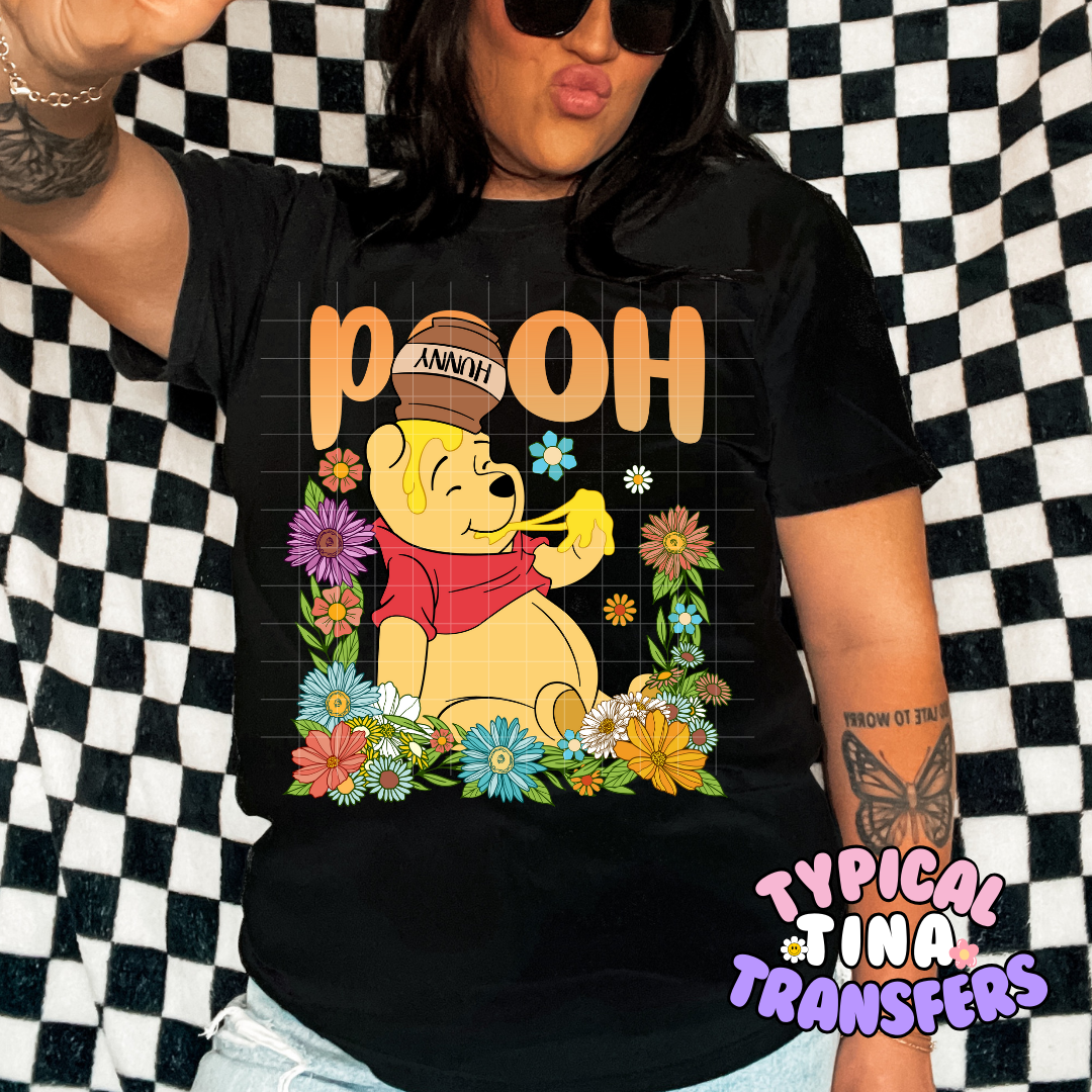 Acre Wood Friends | DTF Screen Print | POD