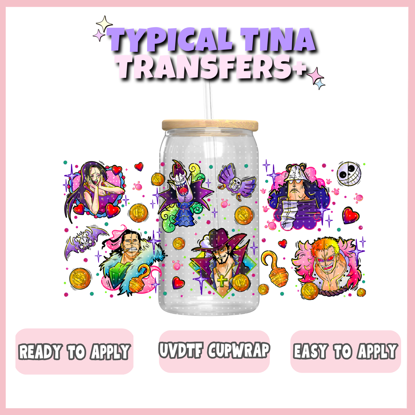UVDTF #6179 | 16oz UVDTF Wrap | POD