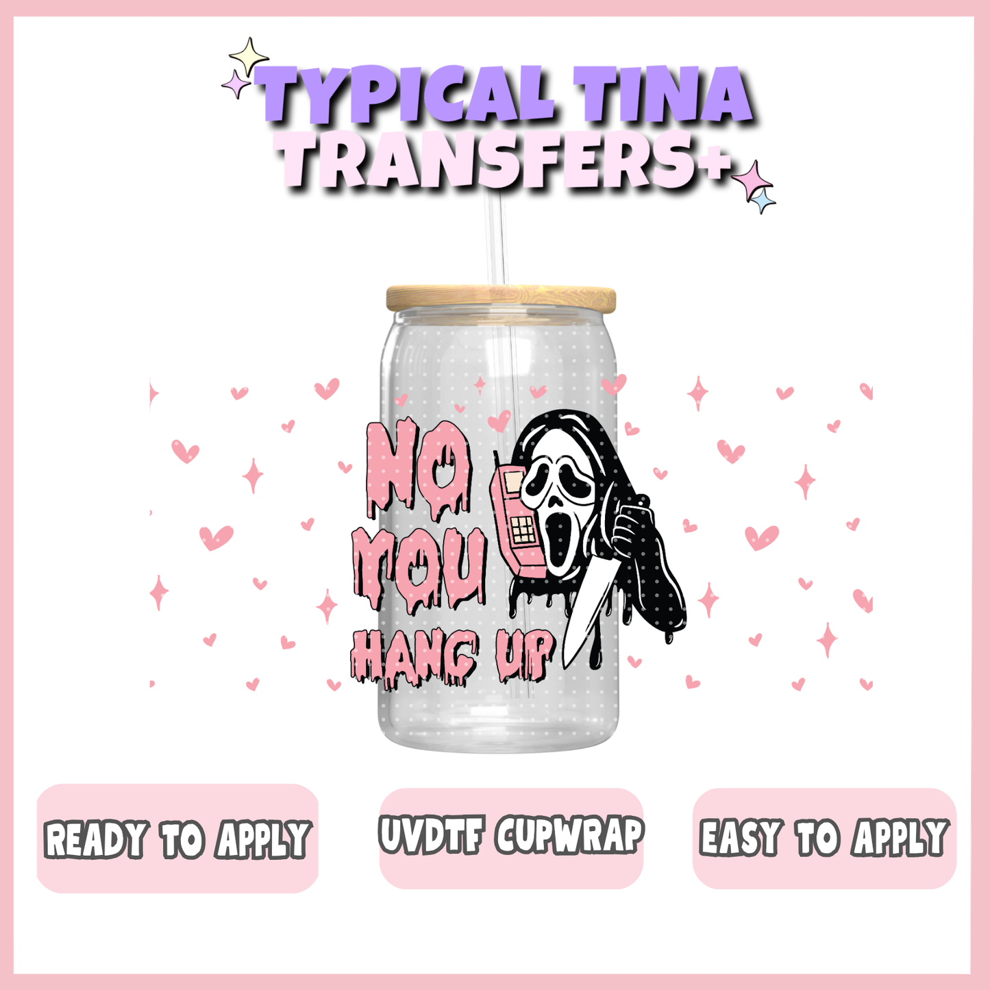 UVDTF #618 | 16oz UVDTF Wrap | POD