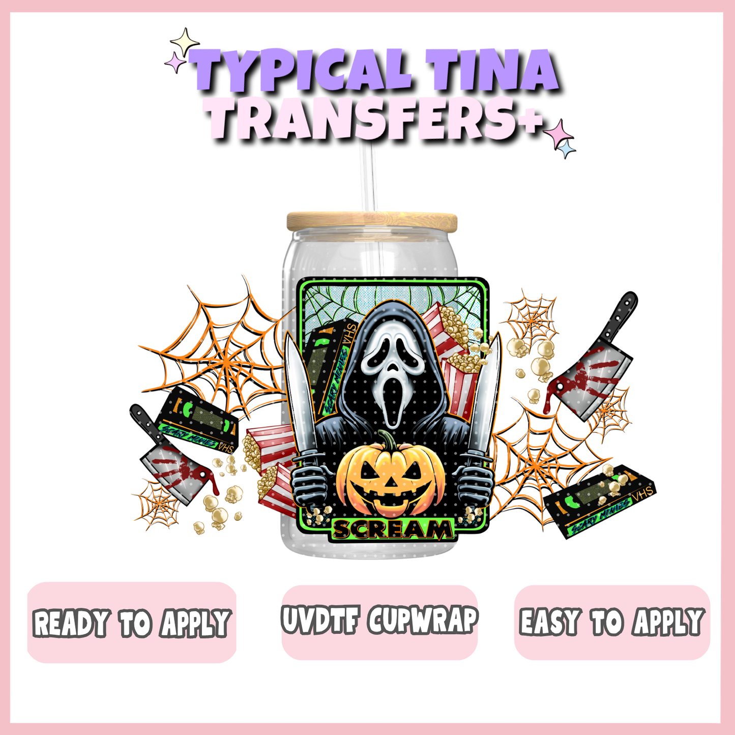 UVDTF #1419 | 16oz UVDTF Wrap | POD