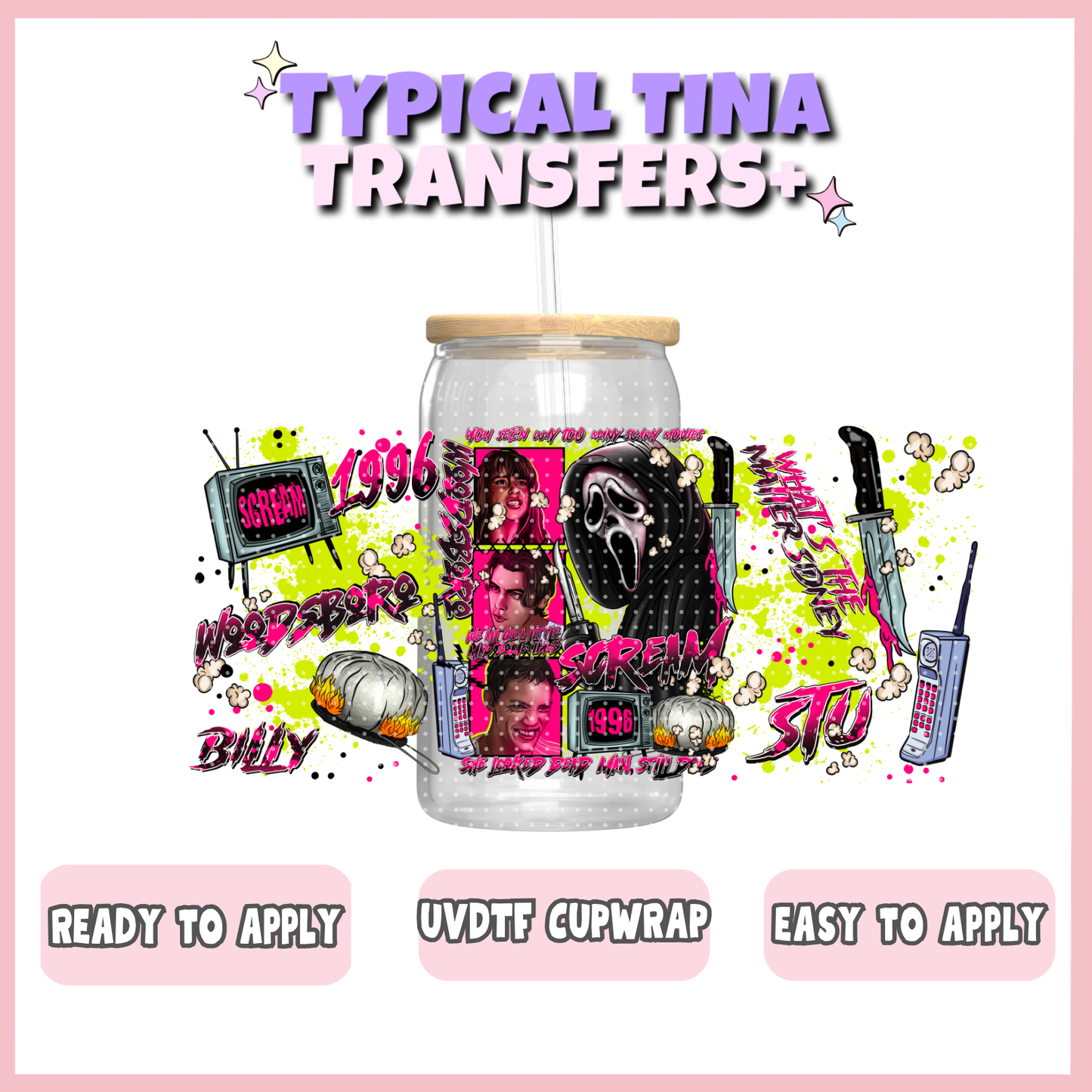 UVDTF #791 | 16oz UVDTF Wrap | POD