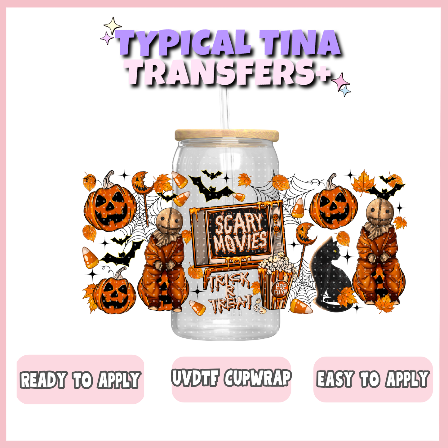 UVDTF #1518 | 16oz UVDTF Wrap | POD