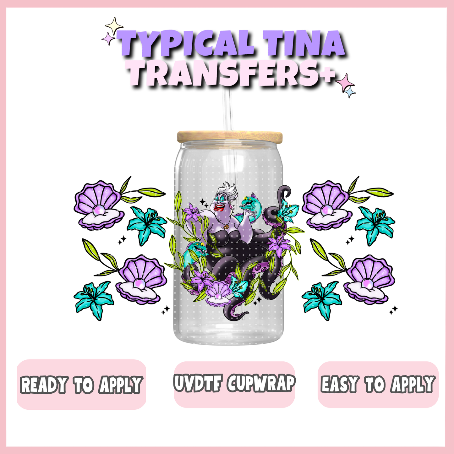 UVDTF #6252 | 16oz UVDTF Wrap | POD