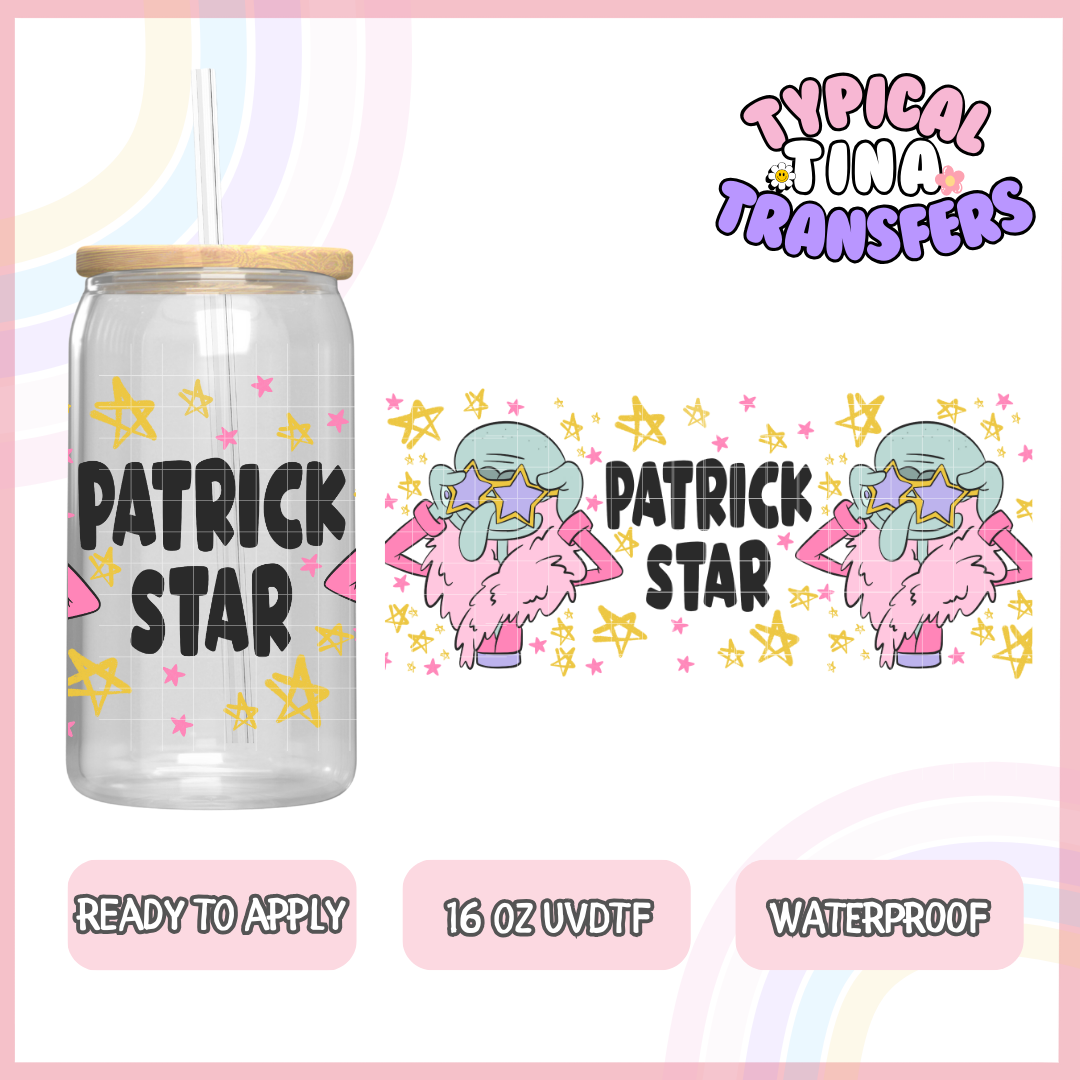 UVDTF #6307 | 16oz UVDTF Wrap | POD