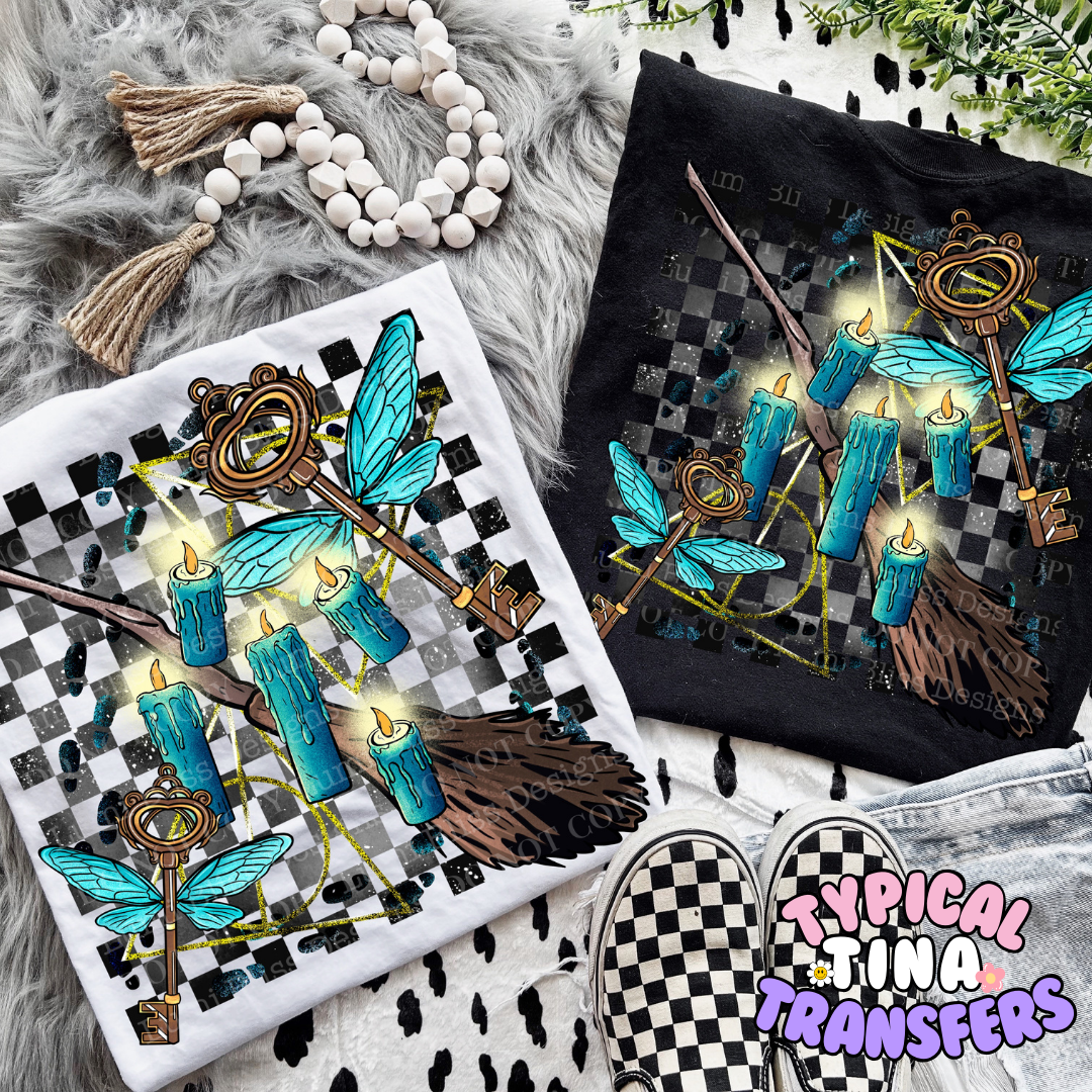 Floating Keys | DTF Screen Print | POD