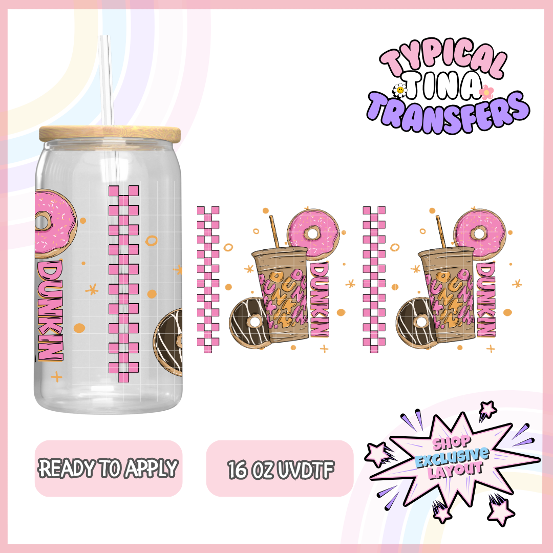 UVDTF #6423 |16oz UVDTF Wrap | POD