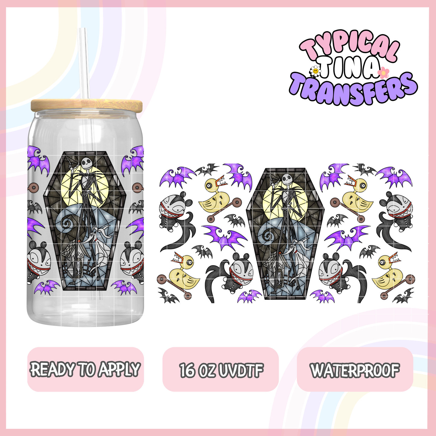 UVDTF #645 | 16oz UVDTF Wrap | RTS