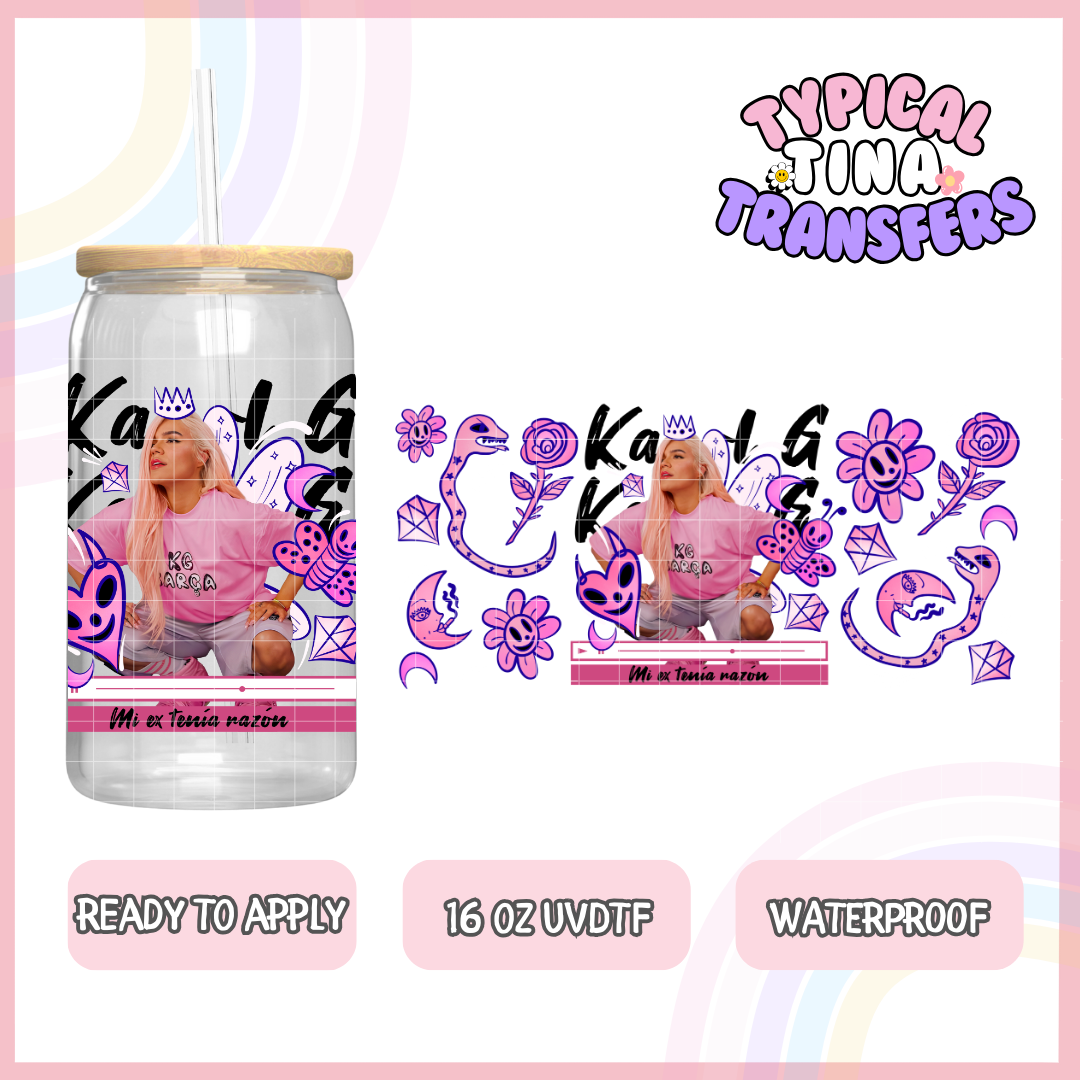 UVDTF #6462 |16oz UVDTF Wrap | POD