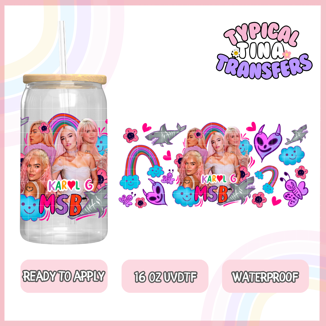 UVDTF #6466 |16oz UVDTF Wrap | POD