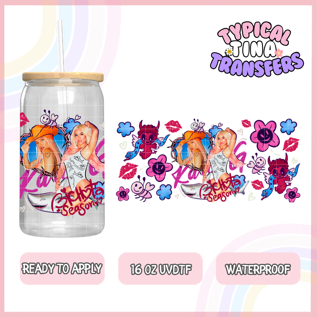 UVDTF #6467 |16oz UVDTF Wrap | POD
