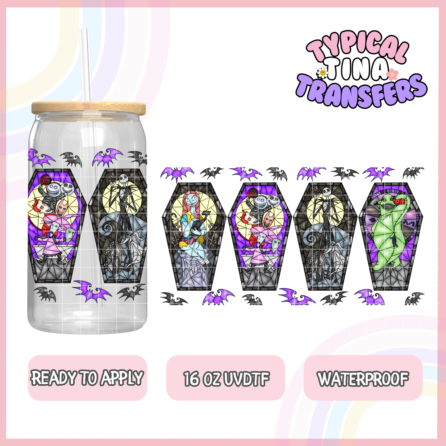 UVDTF #647 | 16oz UVDTF Wrap | POD