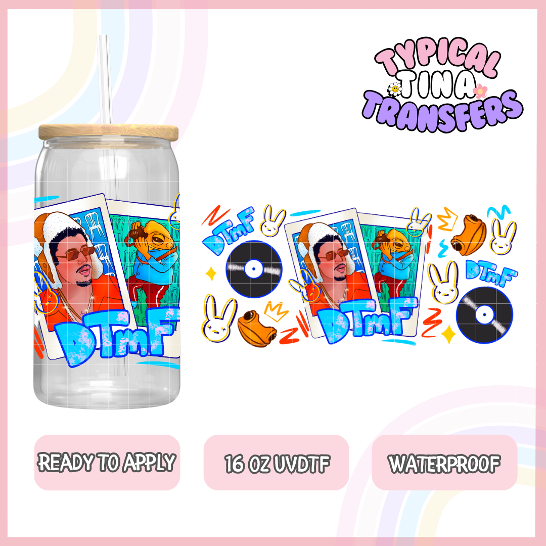 UVDTF #6489 | 16oz UVDTF Wrap | POD