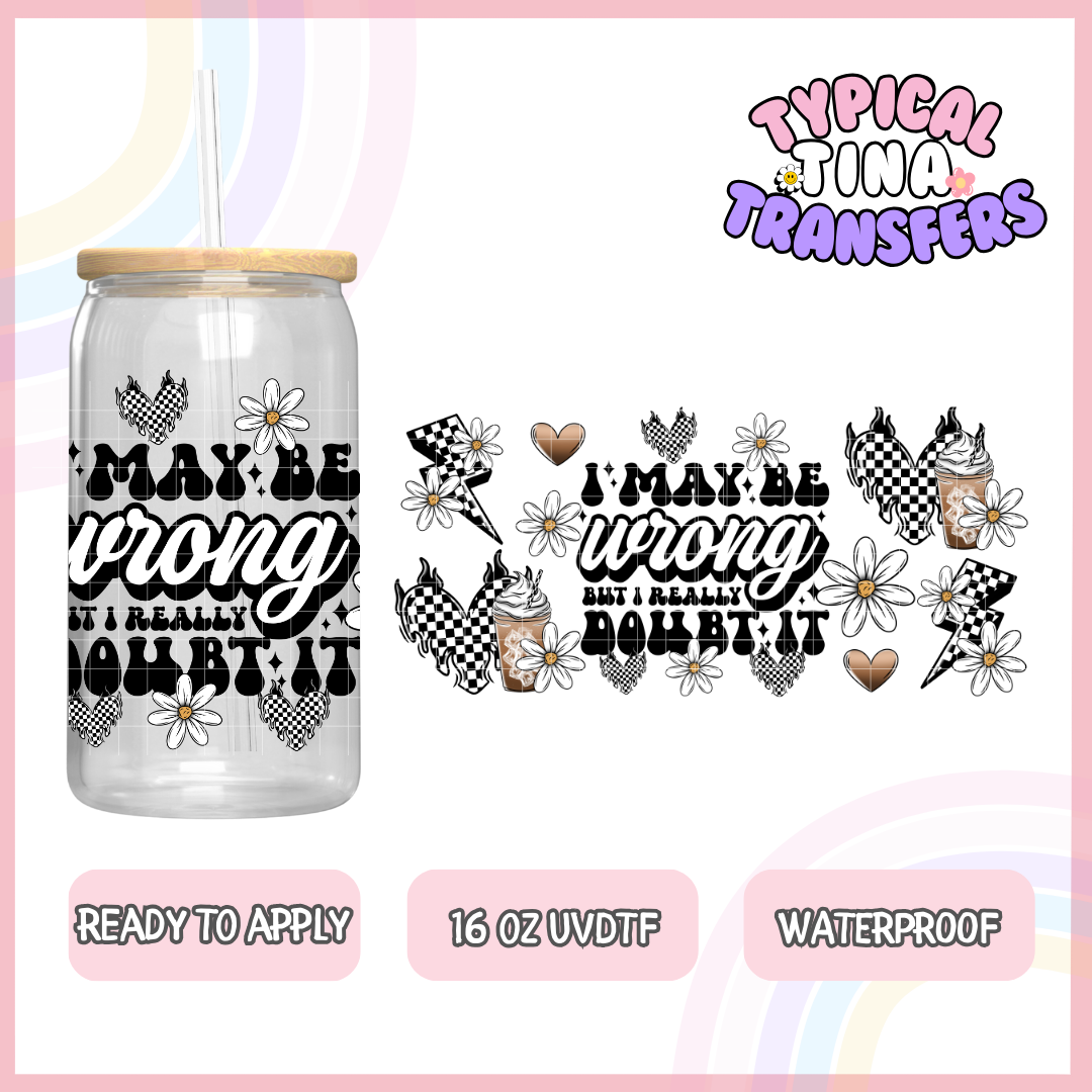 UVDTF #6531 | 16oz UVDTF Wrap | POD