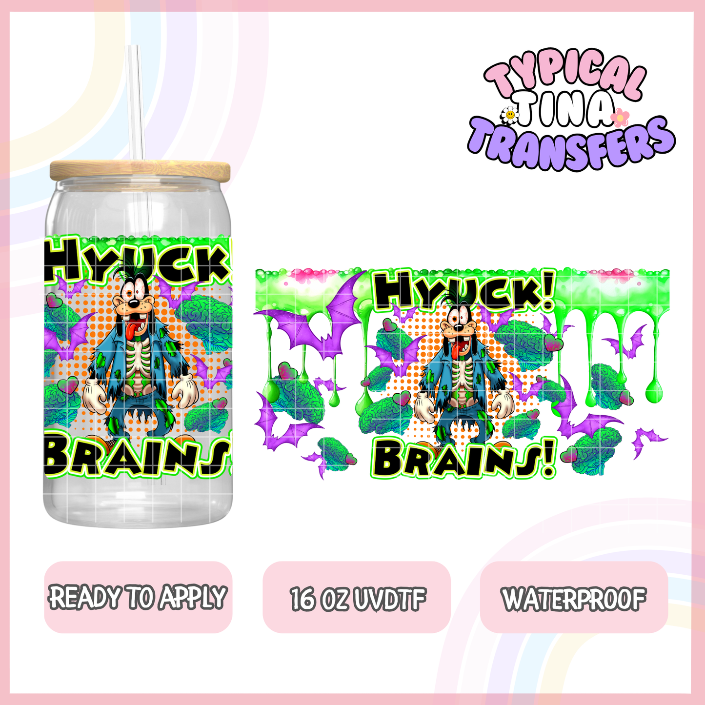 UVDTF #654 | 16oz UVDTF Wrap | POD