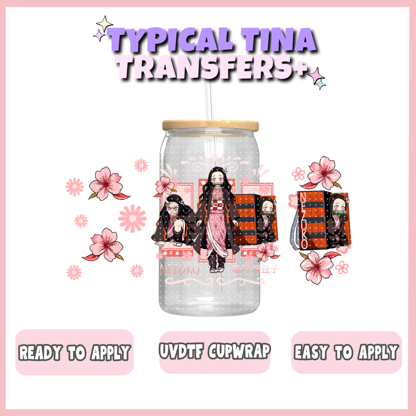 UVDTF #6560 | 16oz UVDTF Wrap | POD