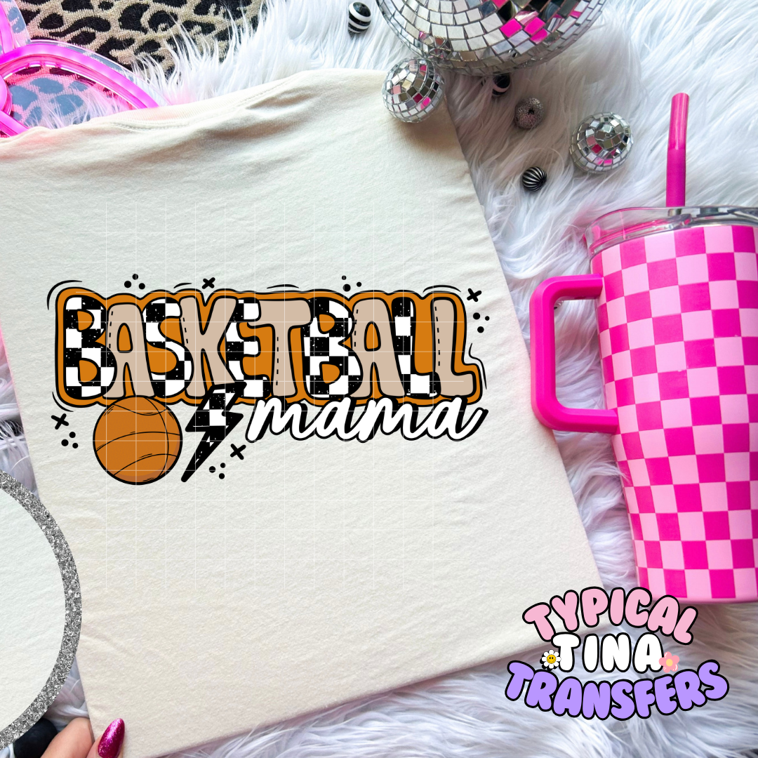 Basketball Mama | DTF Screen Print | POD