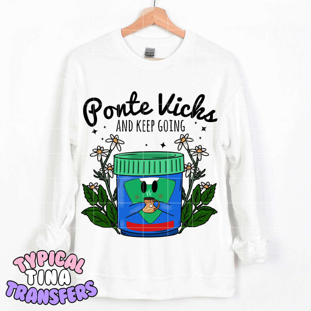 Ponte Vicks | DTF Transfer | POD