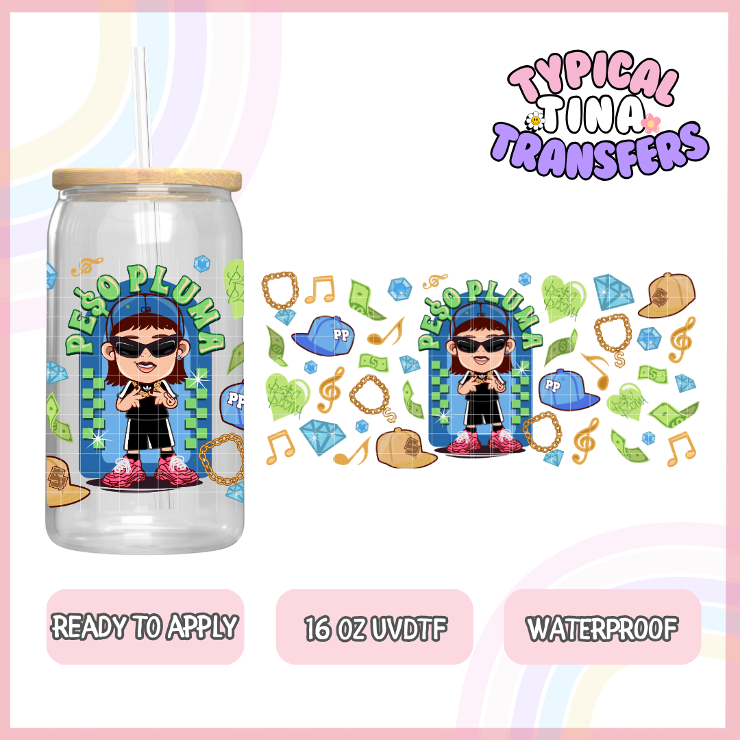 UVDTF #6647 | 16oz UVDTF Wrap | POD