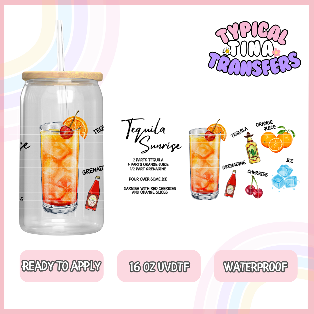 UVDTF #6696 | 16oz UVDTF Wrap | POD