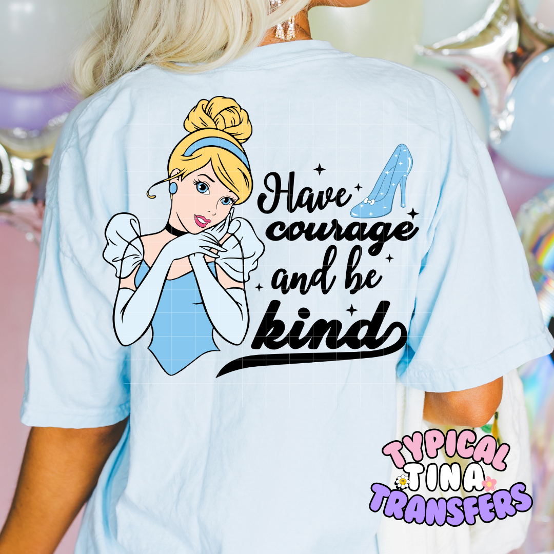 Princess Phrases (choose princess) | DTF Screen Print | POD