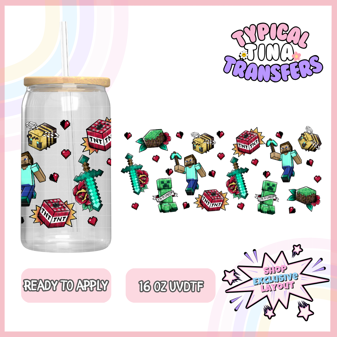 UVDTF #6823 | 16oz UVDTF Wrap | POD