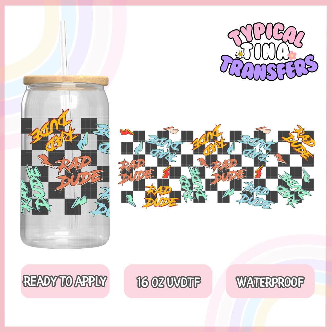UVDTF #6862 | 16oz UVDTF Wrap | POD