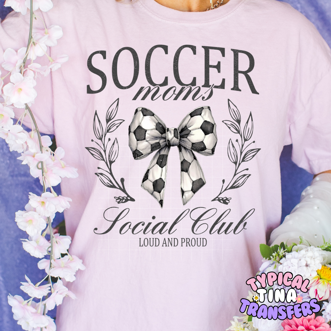 Sports Mom Club | DTF Screen Print | POD - choose design