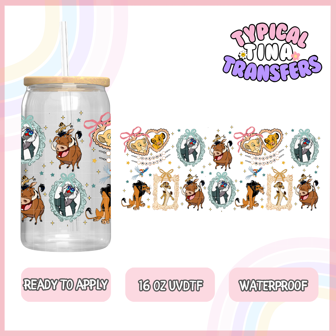 UVDTF #6945 | 16oz UVDTF Wrap | POD