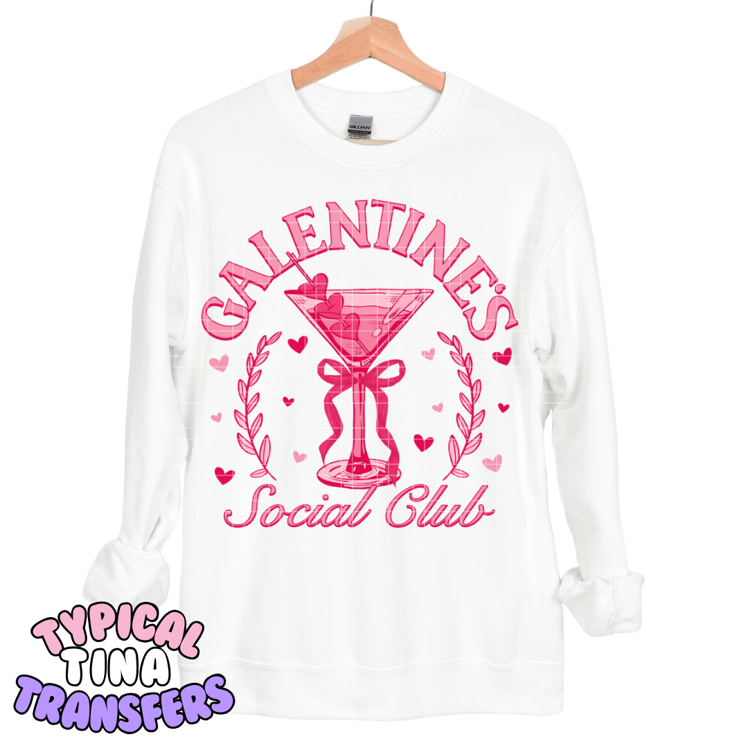 Galentine social club | DTF Transfers | POD