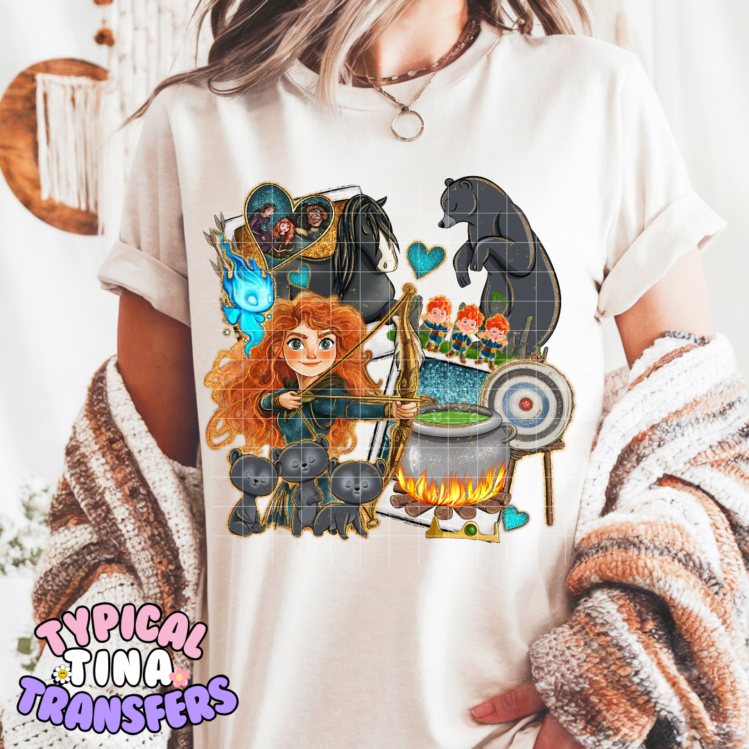 Bears for brothers | DTF Screen Print | POD