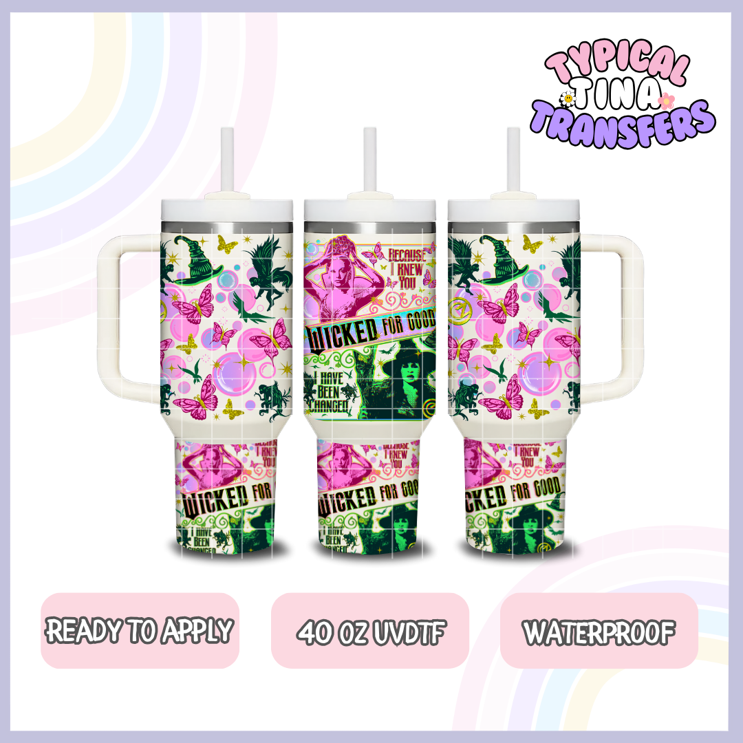 Wick 4 Good | 40oz UVDTF Wrap | POD