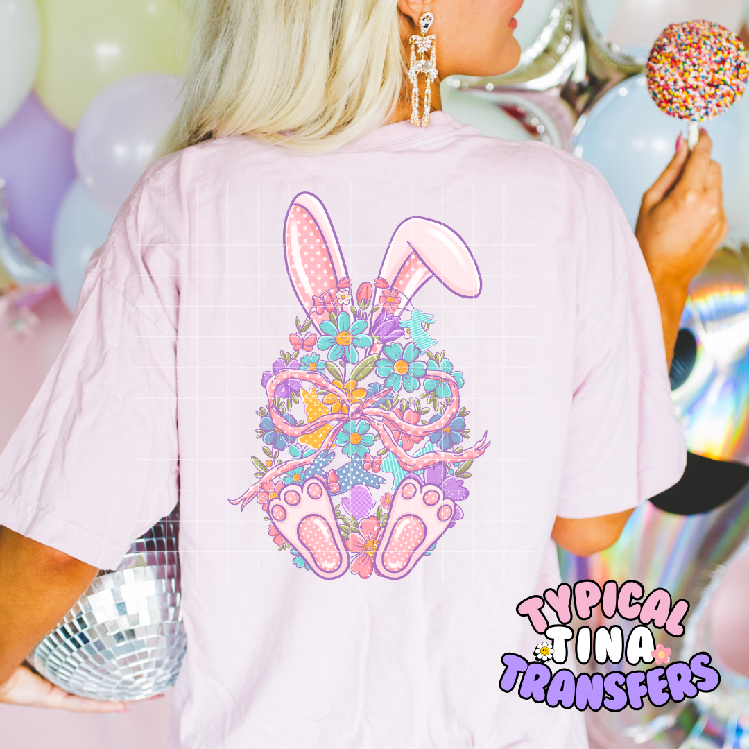 Easter Bunny Egg | DTF Screen Print | POD