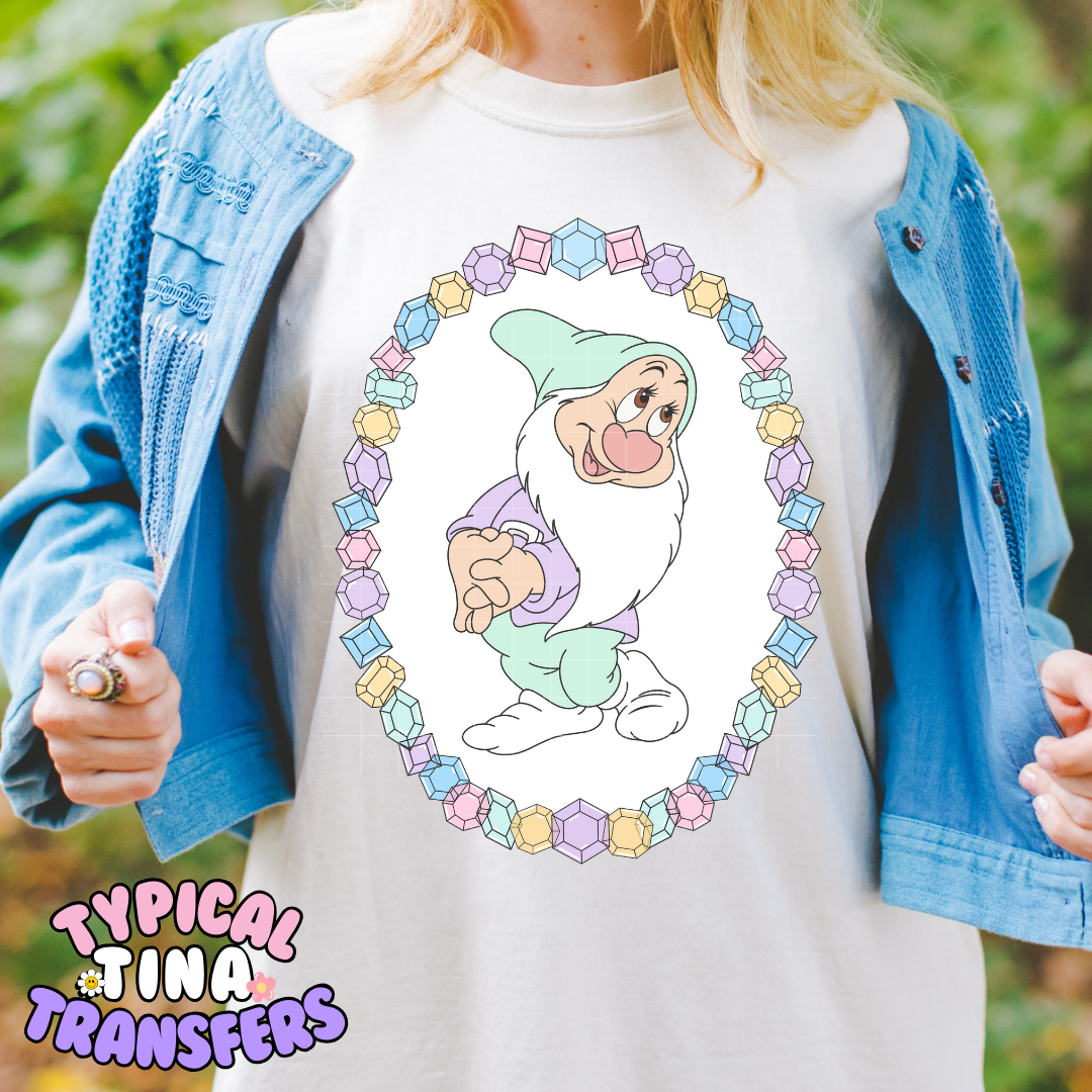 7 Guys Diamond Frame | DTF Screen Print | POD - Choose Design