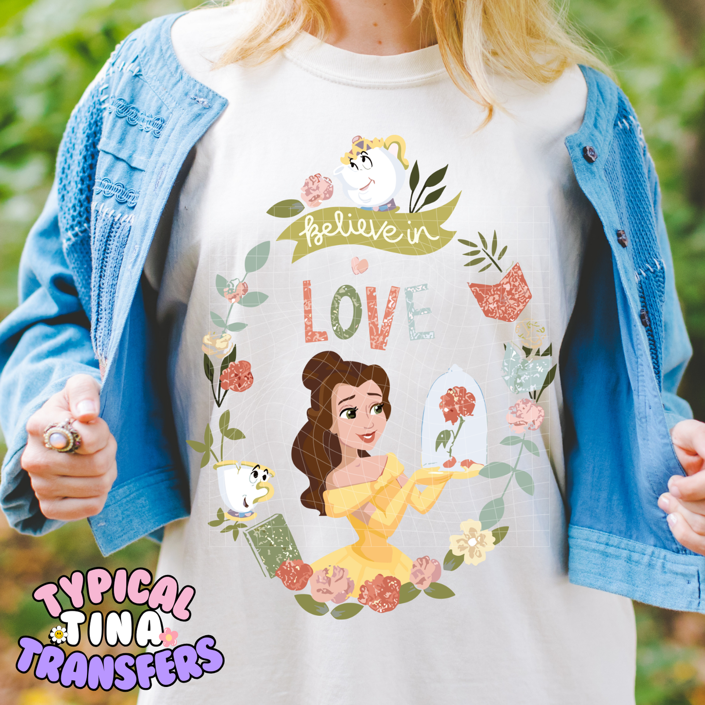 Believe in Love | DTF Screen Print | POD