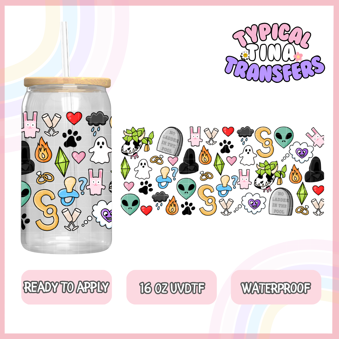 UVDTF #7003 | 16oz UVDTF Wrap | POD