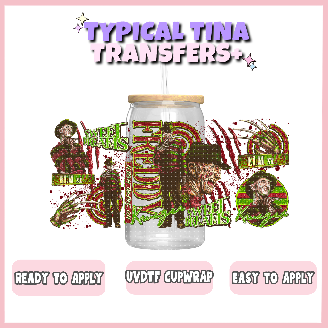 UVDTF #7033 | 16oz UVDTF Wrap | POD