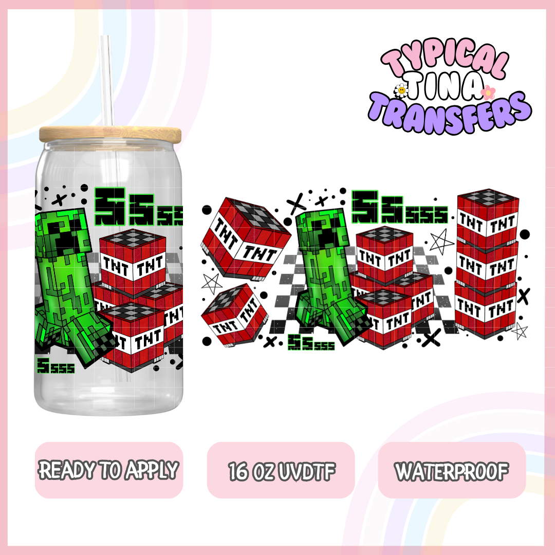 UVDTF #7034 | 16oz UVDTF Wrap | POD