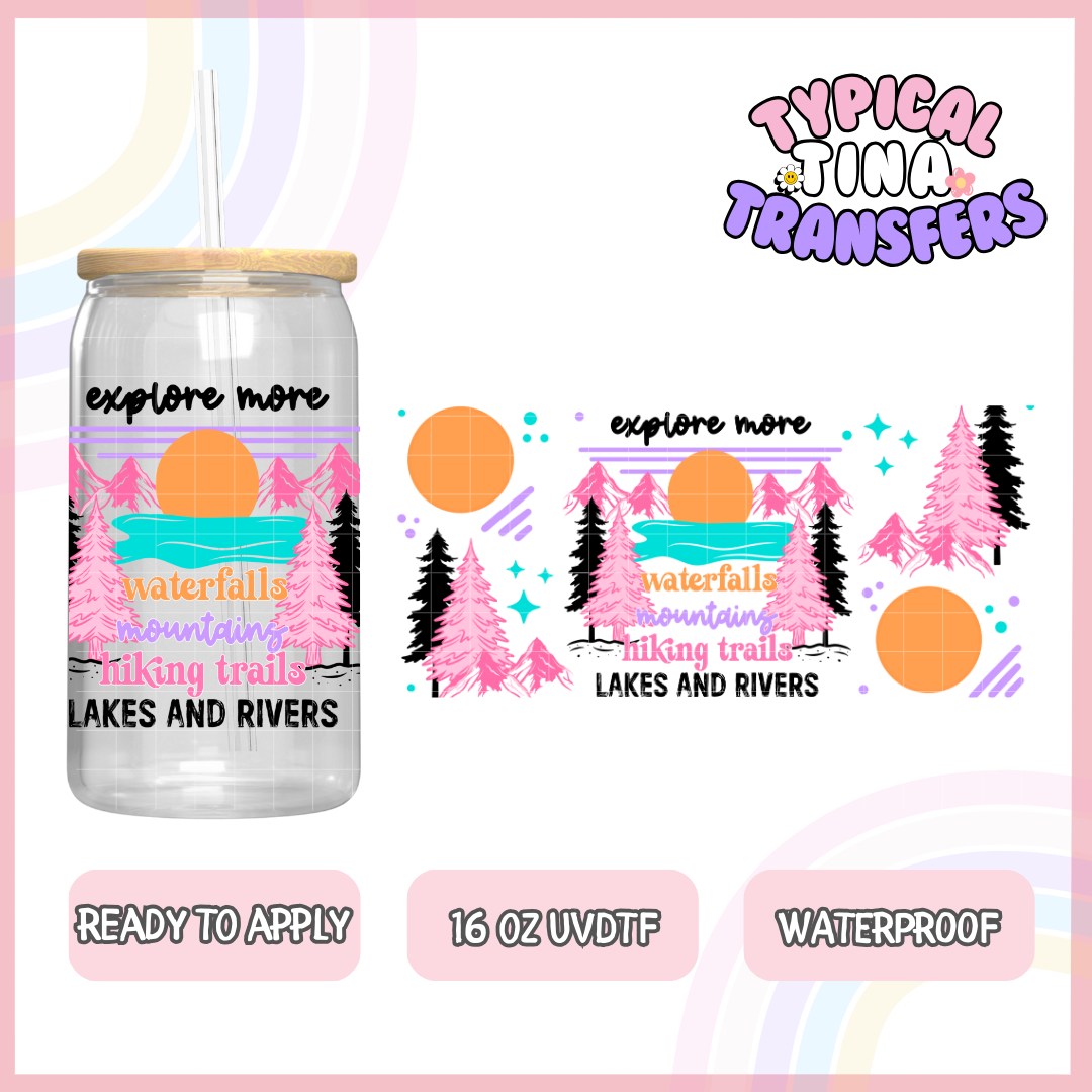 UVDTF #7039 | 16oz UVDTF Wrap | POD