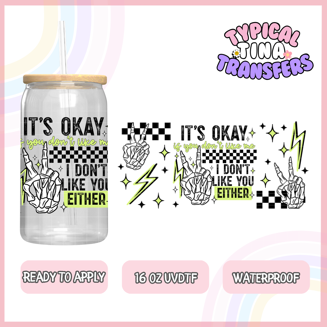 UVDTF #7041 | 16oz UVDTF Wrap | POD